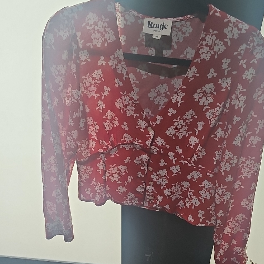 Rouje Scarlet Floral Top